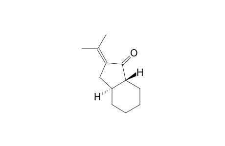 (3aS*,7aR*)-2-(propan-2-ylidene)octahydro-1H-inden-1-one