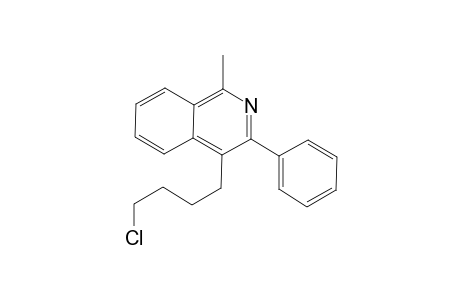 4-(4-Chloro-n-butyl)-1-methyl-3-phenylisoquinoline