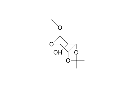 B-Methyl-3,4-O-isopropylidene-ribopyranoside