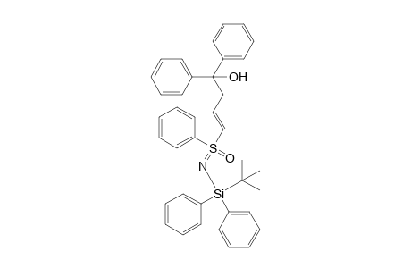1,1-Diphenyl-4-(N-t-butyldiphenylsilyl-S-phenylsulfonimidoyl)-3-buten-1-ol