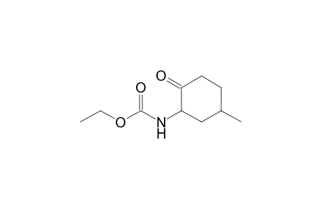 Carbamic acid, (5-methyl-2-oxocyclohexyl)-, ethyl ester