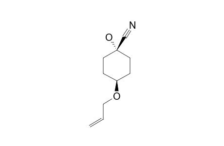 TRANS-4-ALLYLOXYCYCLOHEXANONE-CYANOHYDRIN
