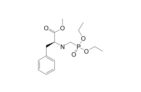 METHYL-(2S)-2-[[(DIETHOXYPHOSPHORYL)-METHYL]-AMINO]-3-PHENYLPROPANOATE