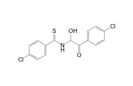 p-chloro-N-(p-chloro-a-hydroxyphenacyl)thiobenzamide