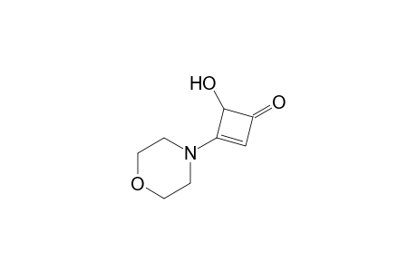 3-morpholin-4-yl-4-oxidanyl-cyclobut-2-en-1-one