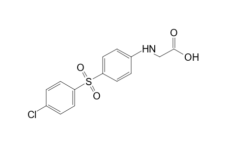 N-{p-[(p-chlorophenyl)sulfonyl]phenyl}glycine