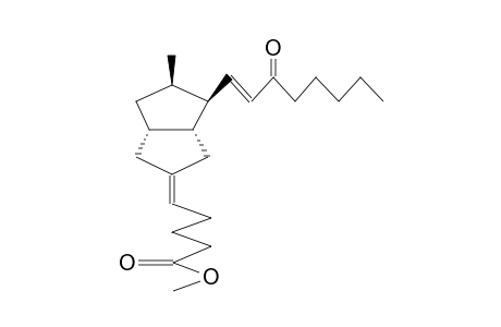 7-(4-METHOXYCARBONYL-1-BUTYLIDENE)-3BETA-METHYL-2-(3-OXO-1-OCTENYL)BICYCLO[3.3.0]OCTANE (E/Z MIXTURE)