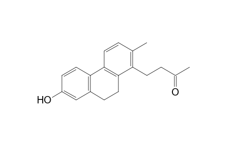 2-Hydroxy-7-methyl-8-[3-oxo-butyl]-9,10-dihydrophenanthrene