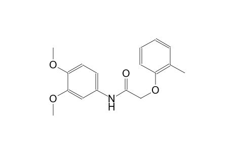 acetamide, N-(3,4-dimethoxyphenyl)-2-(2-methylphenoxy)-