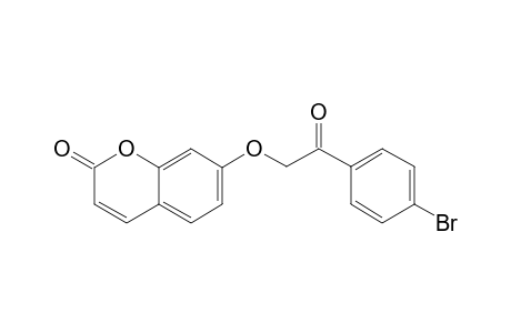 7-[2-(4-BROMOPHENYL)-2-OXOETHOXY]-2-H-1-BENZOPYRAN-2-ONE