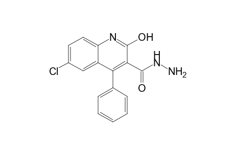 6-Chloro-2-hydroxy-4-phenyl-quinoline-3-carboxylic acid hydrazide