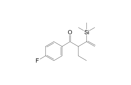 2-Ethyl-1-(4-fluorophenyl)-3-(trimethylsilyl)but-3-en-1-one