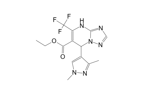 ethyl 7-(1,3-dimethyl-1H-pyrazol-4-yl)-5-(trifluoromethyl)-4,7-dihydro[1,2,4]triazolo[1,5-a]pyrimidine-6-carboxylate