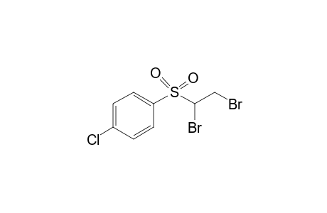 Benzene, 1-(1,2-dibromoethylsulfonyl)-4-chloro-
