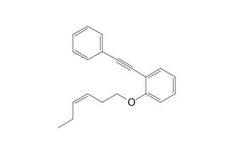 (Z)-1-(2'-Phenylethynyl)-2-[(3'-hexenyl)oxy]benzene