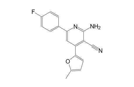 2-amino-6-(4-fluorophenyl)-4-(5-methyl-2-furyl)nicotinonitrile