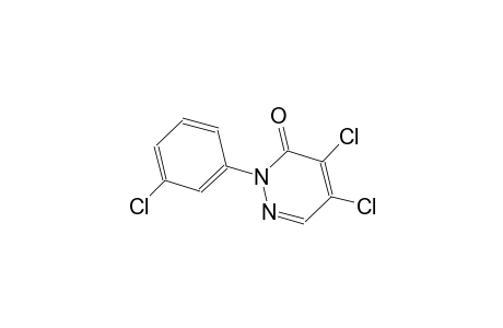4,5-dichloro-2-(3-chlorophenyl)-3(2H)-pyridazinone