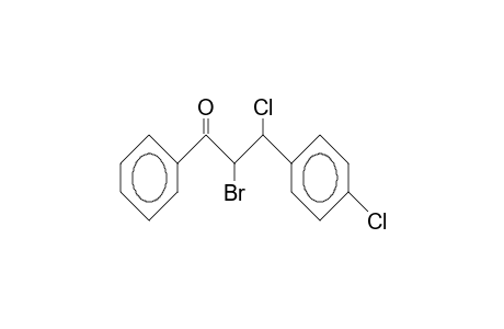 erythro-2-Bromo-3-chloro-3-(4-chloro-phenyl)-propiophenone
