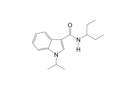 N-(Pentan-3-yl)-1-(propan-2-yl)-1H-indole-3-carboxamide