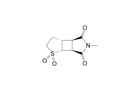 9-Methyl-3-thia-9-azatricyclo[5.3.0.0(2,6)]decane-8,10-dione 3,3-dioxide