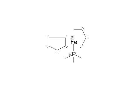 Iron, .eta.-5-cyclopentadienyl-.eta.-3-crotyl-trimethylphosphine
