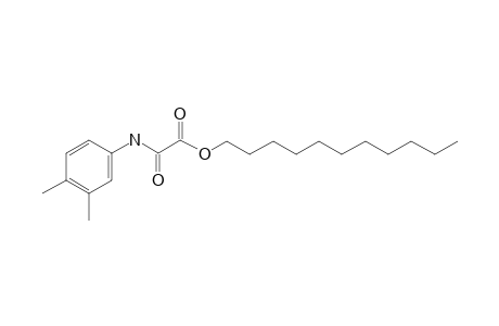 Oxalic acid, monoamide, N-(3,4-dimethylphenyl)-, undecyl ester