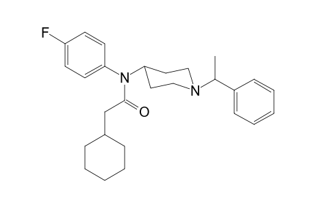 2-Cyclohexyl-N-4-fluorophenyl-N-[1-(1-phenylethyl)piperidin-4-yl]acetamide