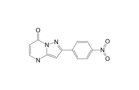 2-(PARA-NITROPHENYL)-4,7-DIHYDROPYRAZOLO-[2,3-D]-PYRIMIDIN-7-ONE