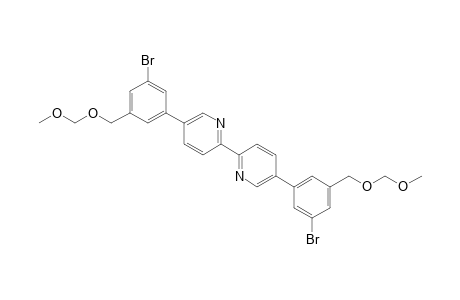 5,5'-Bis[3-bromo-5-(methoxymethoxymethyl)phenyl]-2,2'-bipyridyl
