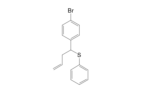 (1-(4-Bromophenyl)but-3-enyl)(phenyl)sulfane