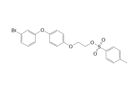 2-[4-(3-bromanylphenoxy)phenoxy]ethyl 4-methylbenzenesulfonate