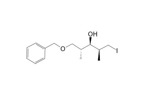 (2R,3R,4S)-1-Benzyloxy-5-iodo-2,4-dimethyl-pentan-3-ol