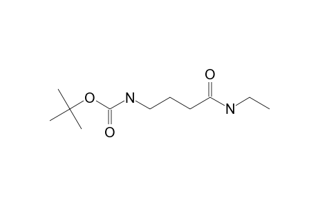 N-ETHYL-4-TERT.-BUTOXYCARBONYLAMINOBUTAMIDE