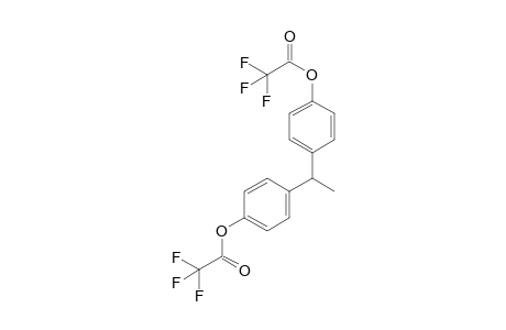 4,4'-(ethane-1,1-diyl)bis(4,1-phenylene) bis(2,2,2-trifluoroacetate)