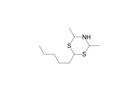 2-Amyl-4,6-dimethyl-1,3,5-dithiazinane