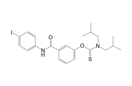 carbamothioic acid, bis(2-methylpropyl)-, O-[3-[[(4-iodophenyl)amino]carbonyl]phenyl] ester