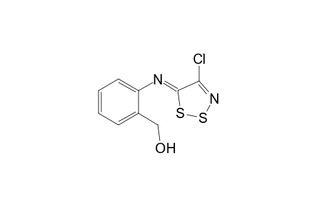 (2-([(5Z)-4-Chloro-5H-1,2,3-dithiazol-5-ylidene]amino)phenyl)methanol