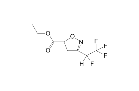 3-(2-HYDROTETRAFLUOROETHYL)-5-ETHOXYCARBONYL-1,2-ISOXAZOLINE
