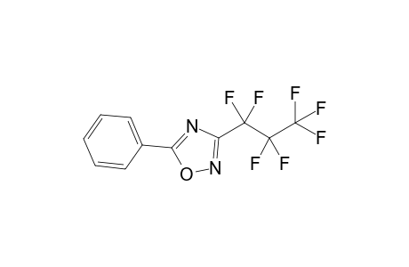 5-Phenyl-3-perfluoropropyl-1,2,4-oxadiazole