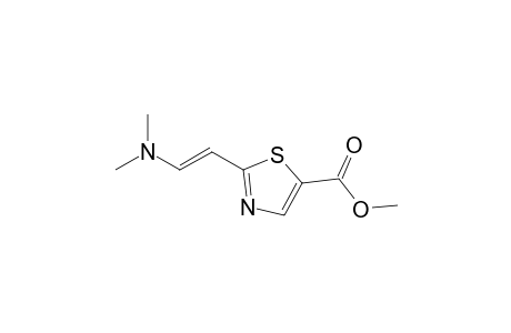 2-[(E)-2-(dimethylamino)ethenyl]-5-thiazolecarboxylic acid methyl ester