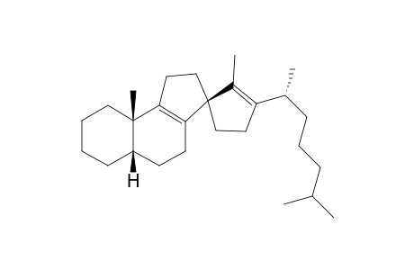 (20R)-12(13->14)-abeo-5.beta.-cholesta-8,13(17)-diene