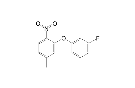 1-(3-Fluorophenyloxy)-2-nitro-5-methylbenzene