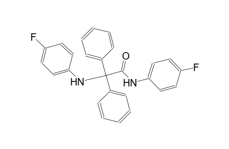 2-(4-fluoroanilino)-N-(4-fluorophenyl)-2,2-diphenylacetamide