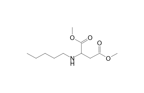 Dimethyl 2-(pentylamino)succinate