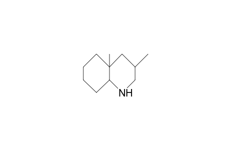 3a,10-Dimethyl-cis-decahydro-quinoline