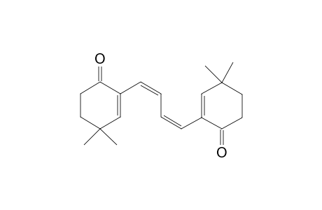 1,4-bis[5',5'-Dimethyl-2'-oxocycloheenyl]-1,3-butadiene