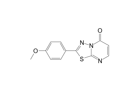 2-(4-Methoxyphenyl)-5H-1,3,4-thiadiazolo[3,2-a]pyrimidin-5-one