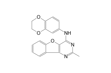 N-(2,3-dihydro-1,4-benzodioxin-6-yl)-2-methyl[1]benzofuro[3,2-d]pyrimidin-4-amine