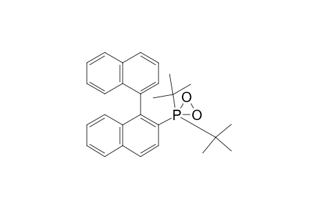 1,1'-BINAPHTHYL-DI-TERT.-BUTYL-PHOSPHADIOXIRANE