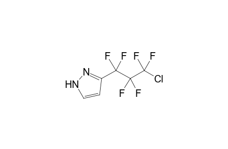 5-(3-Chloro-1,1,2,2,3,3-hexafluoro-propyl)-1H-pyrazole